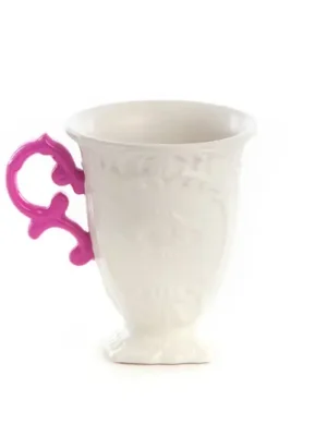 SELETTI hrnek I-Wares, bílý / růžový, 300 ml, porcelán Dokud Zásoby Vydrží