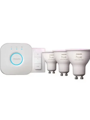 Cenový Hit Startovací sada Philips Hue White & Colour Ambiance GU10 4,2 W