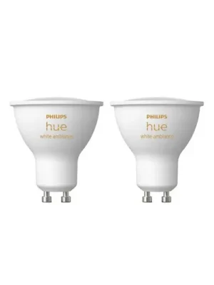 Omezená Nabídka Philips Hue White Ambiance LED reflektor GU10 4,2 W, sada 2 ks