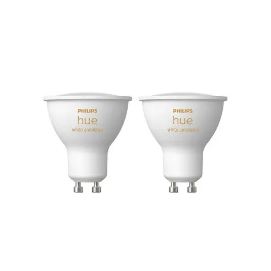 Omezená Nabídka Philips Hue White Ambiance LED reflektor GU10 4,2 W, sada 2 ks