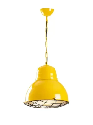 Nízká Cena Závěsné světlo Saglam 3729, žluté, železo, Ø 32 cm