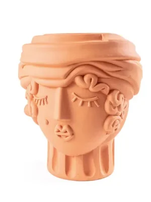 SELETTI Magna Graecia Dámská váza, výška 33 cm, terakota Aktuální
