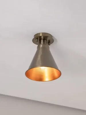Akční Nabídka Stropní světlo Berceste N-679, antická měď, kov, Ø 20 cm