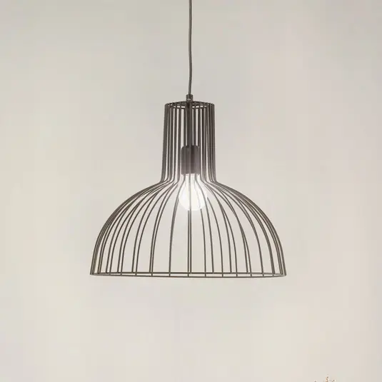 Nakupujte Hned Závěsné světlo Fellini MR-672, černé, kov, Ø 38 cm