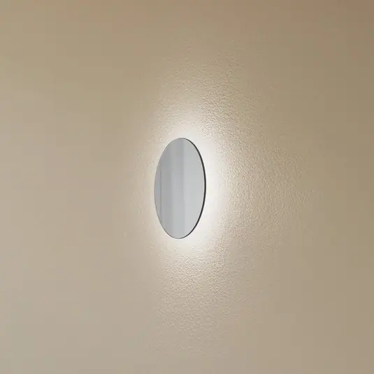 Nejlepší Cena LED zrcadlo Ring S, Ø 19 cm, sklo, teplá bílá