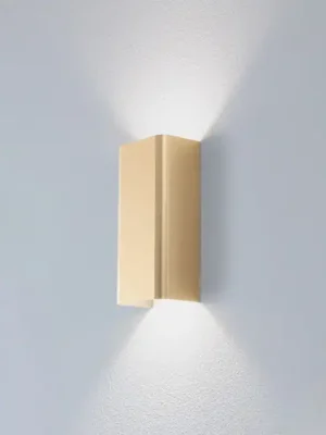 Nástěnné světlo Bergen, zlatá, kov, výška 23 cm, GU10 Rychlé Dodání