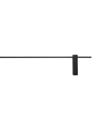 LED nástěnné světlo Motive L, šířka 120 cm, černé, kov Akce