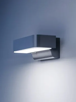 Přímo Od Výrobce Venkovní nástěnné svítidlo STEINEL LED L 800 SC, senzor, stříbrné