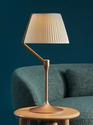 LED stolní lampa Kartell Angelo Stone, béžová, stmívatelná Must-Have