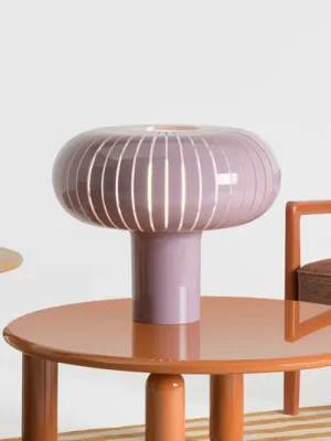 Poslední Šance Kartell stolní lampa Teresa Special Edition, fialová, Ø50cm