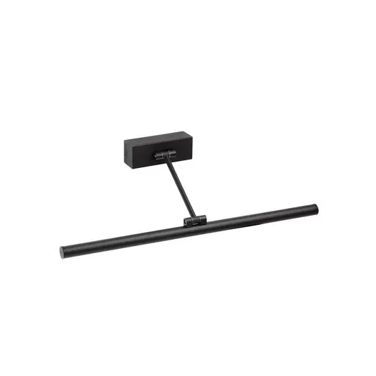 LED nástěnné světlo Magritte 450, černá, hliník, šířka 45 cm Omezená Nabídka