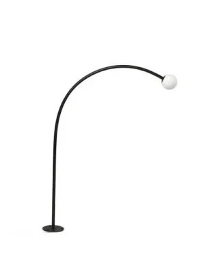 LED stolní lampa Cuca, černá, nerezová ocel/sklo, výška 65 cm Nejlepší Volba