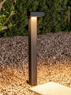 Novinka Podstavné světlo Balic LED, černé, hliník, výška 58 cm