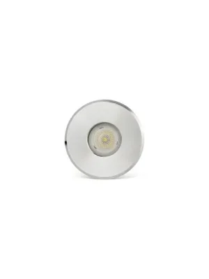 LED osvětlení bazénu Nok, niklová barva, nerezová ocel, Ø 6,8 cm, IP68 Ověřený