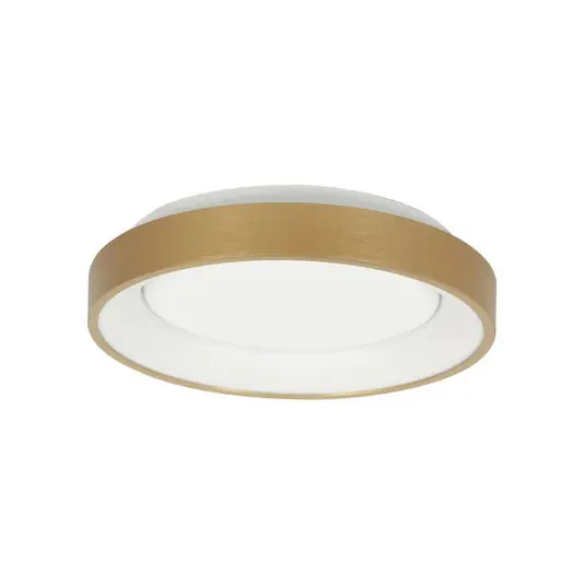 Stropní svítidlo Ringlede LED, zlatá barva, výška 6 cm, Ø 28 cm Nakupujte Hned