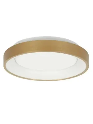 Stropní svítidlo Ringlede LED, zlatá barva, výška 6 cm, Ø 38 cm Vrácení Zdarma