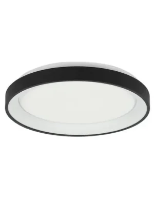 Kup Teď Stropní svítidlo Ringlede LED, černé, výška 6 cm, Ø 28 cm