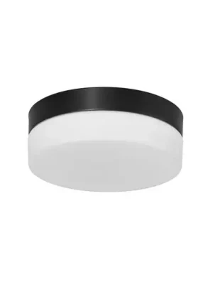 LED stropní svítidlo Ikaro černé, Ø 18 cm, kov, plast Nejprodávanější