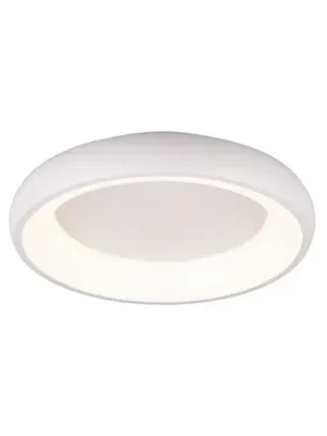 Omezená Nabídka LED stropní svítidlo Cardona, Ø 46,5 cm, matná bílá, kov, CCT
