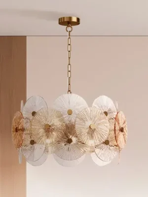 Závěsné svítidlo Maytoni Aster, sklo, Ø 62,6 cm, 8 x E14 Akční Cena