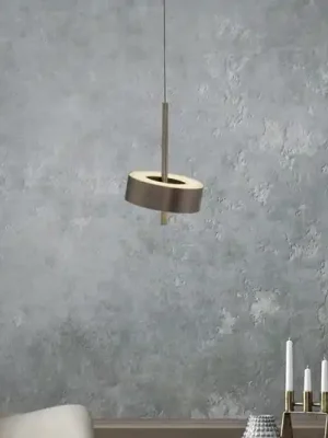 Cenová Bomba Paul Neuhaus Smart LED závěsná lampa Q-Rotate tmavě hnědá Ø14cm