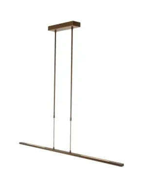 Závěsné svítidlo LED Zelena, bronz, délka 122 cm, kov, CCT Jen Po Omezenou Doba
