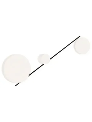 Novinka LEDS-C4 LED stropní svítidlo Spark Triplex, CCT, DALI, černé