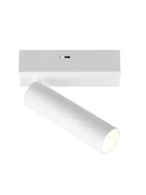 Omezená Nabídka LED stropní bod Ambala, 1 světlo, bílý, kov, CCT, stmívatelný
