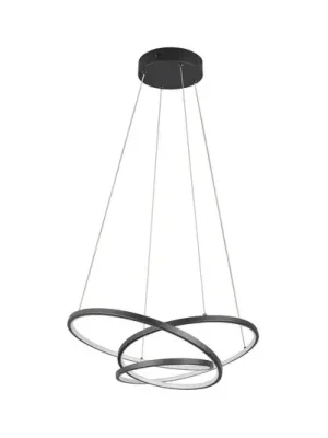 LED závěsné světlo Darvin délka 64 cm černý matný kov CCT Koupit Online