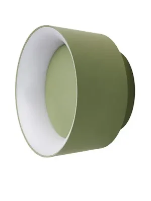 Cenový Hit LOOM DESIGN LED stropní svítidlo Cookie, zelené hliníkové Ø 15 cm