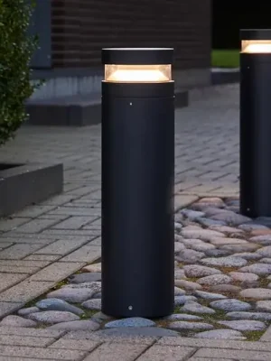LOOM DESIGN Baldur LED světlo na cestu, černé, výška 60 cm, hliník Speciální Cena