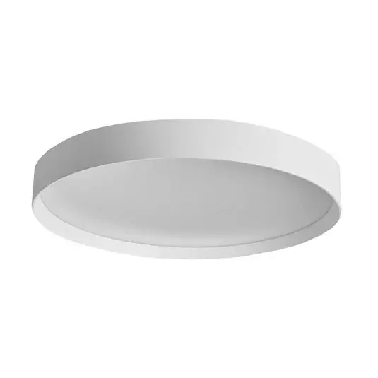 Aktuální LOOM DESIGN LED stropní svítidlo Lucia, bílé, Ø 60 cm hliník