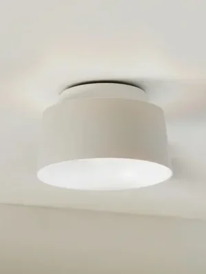 Finální Výprodej LOOM DESIGN LED stropní svítidlo Cookie, bílé hliníkové Ø 15 cm