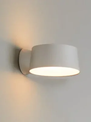 Speciální Cena LOOM DESIGN LED nástěnné světlo Cookie, bílé, hliník, Ø 15 cm