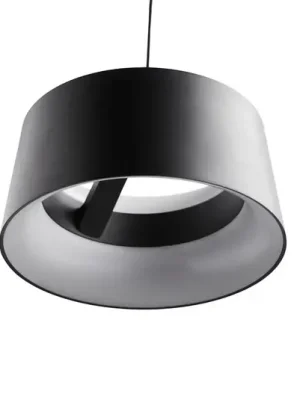 Cenově Výhodný LOOM DESIGN LED závěsné světlo Cookie, černý hliník Ø 15 cm