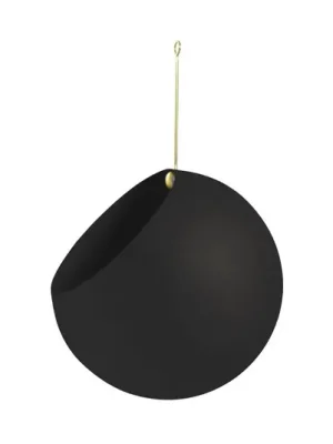 AYTM květináč Globe, závěsný, Ø 21 cm, černý, hliník Rychlé Dodání