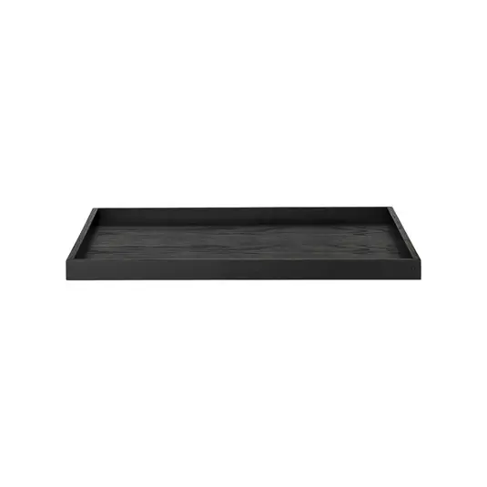 Autentický AYTM podnos Unity, černý, délka 52 cm, šířka 52 cm, dřevo