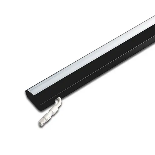 Bezpečná Platba ModuLite F LED světlo pod skříňku, černé, 60 cm, 3 000 K, hliník