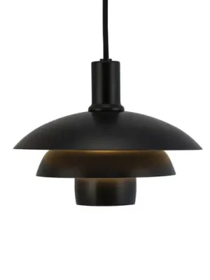 Speciální Cena Dyberg Larsen Morph závěsná lampa, černá, Ø 21 cm, kov