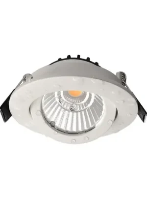 LED vestavné stropní svítidlo Dione, IP44, 3 000 K, bílé, stmívatelné Akce