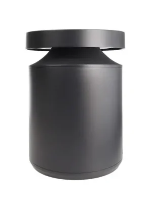 Soklové svítidlo Faro LED, výška 25 cm, tmavě šedé, DALI, 3 000 K Nejlepší Volba