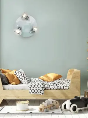Stropní lustr Scandi forest, mátově zelený, Ø 29 cm, 3 světla, E14 Časově Omezené