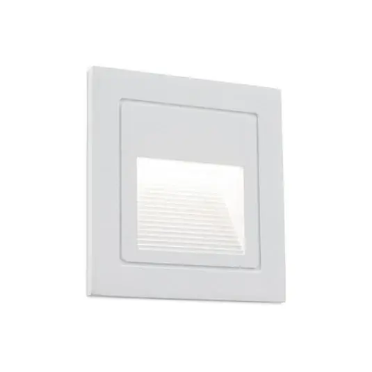Nástěnné svítidlo Loro LED, bílé, šířka 8,5 cm, hliník Nejlepší Volba