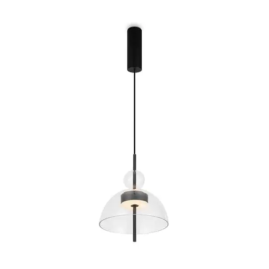 Maytoni Bangkok, kulovitý tvar, čirá, Ø 25 cm, sklo Poslední Šance