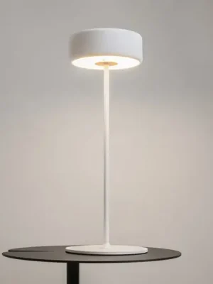 Dobíjecí stolní lampa Maytoni LED AI Collaboration, hliník, bílá Aktuální