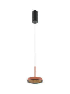 Maytoni LED závěsné světlo El, Ø 15,3 cm, oranžová, hliník Omezená Nabídka