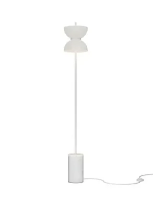 Stojací lampa Maytoni LED Kyoto, bílá, výška 145 cm, mramor Cenová Bomba