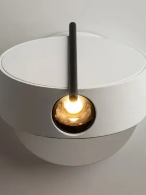 Nástěnné LED svítidlo Maytoni Nuance, bílá / černá, Ø 10 cm Ihned K Objednání