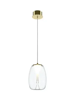 Kup Teď Maytoni LED závěsné světlo Splash, čiré, Ø 20 cm, sklo