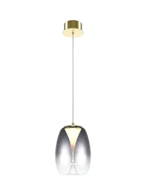 Rychlé Dodání Závěsné svítidlo Maytoni LED Splash, kouřově šedá, Ø 20 cm, sklo